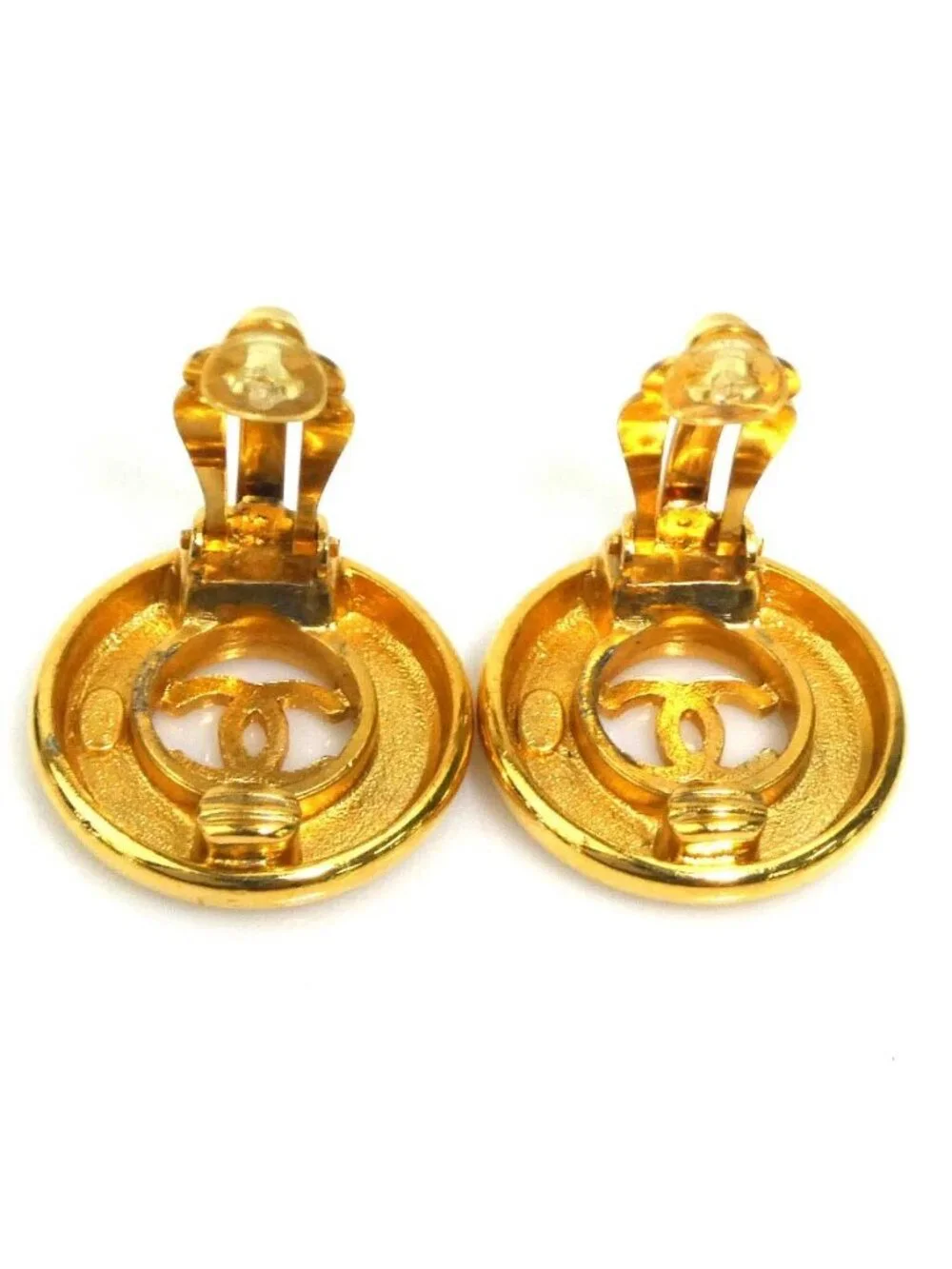 Chanel Earrings Gold